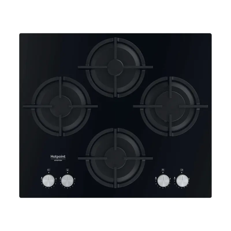 PLAQUE DE CUISSON ARISTON / AGS 61S/BK / 60CM / VERRE NOIR