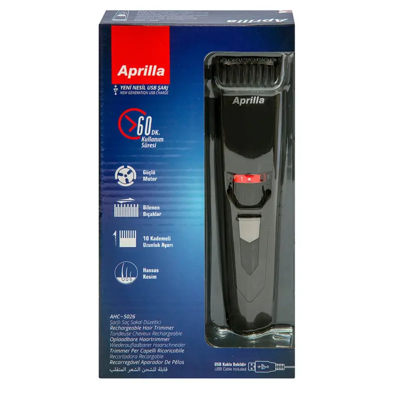 Tondeuse à cheveux Sans Fil Aprilla AHC 5026