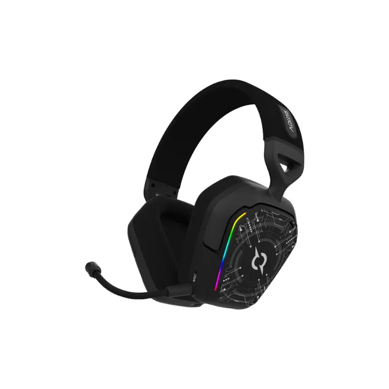 CASQUE MICRO GAMER Sans Fil ALNAIR AQIRYS / Noir