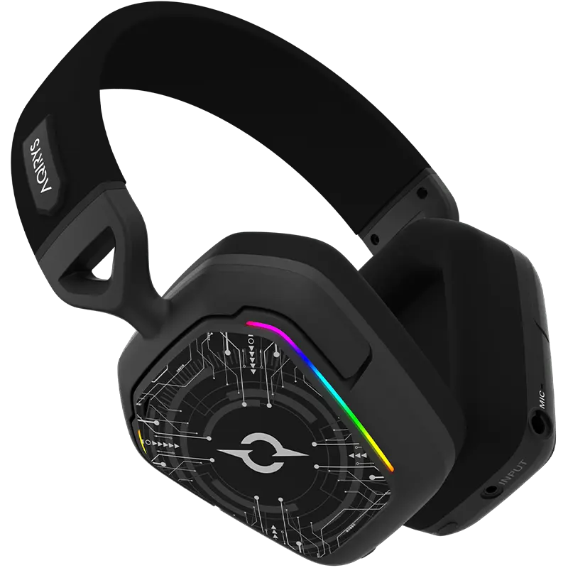 CASQUE MICRO GAMER Sans Fil ALNAIR AQIRYS / Noir
