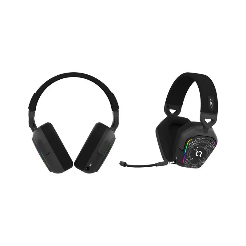 CASQUE MICRO GAMER Sans Fil ALNAIR AQIRYS / Noir