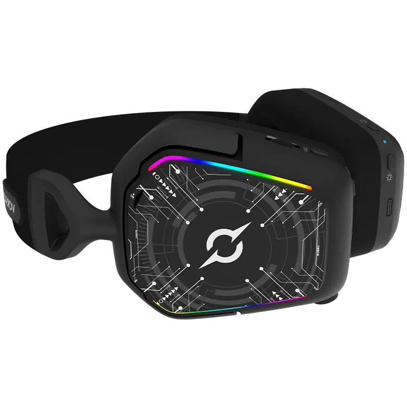 CASQUE MICRO GAMER Sans Fil ALNAIR AQIRYS / Noir