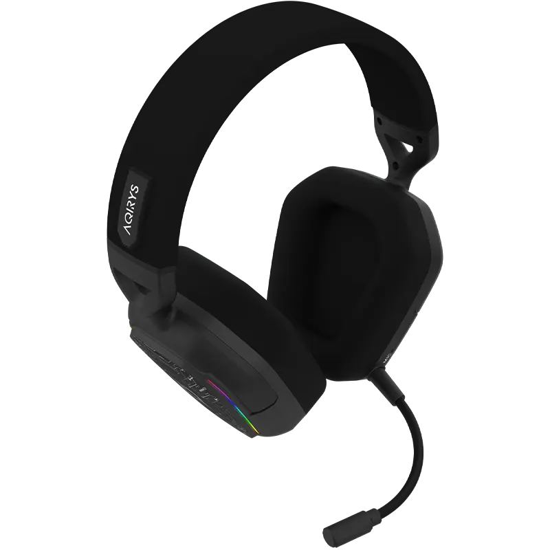 CASQUE MICRO GAMER Sans Fil ALNAIR AQIRYS / Noir