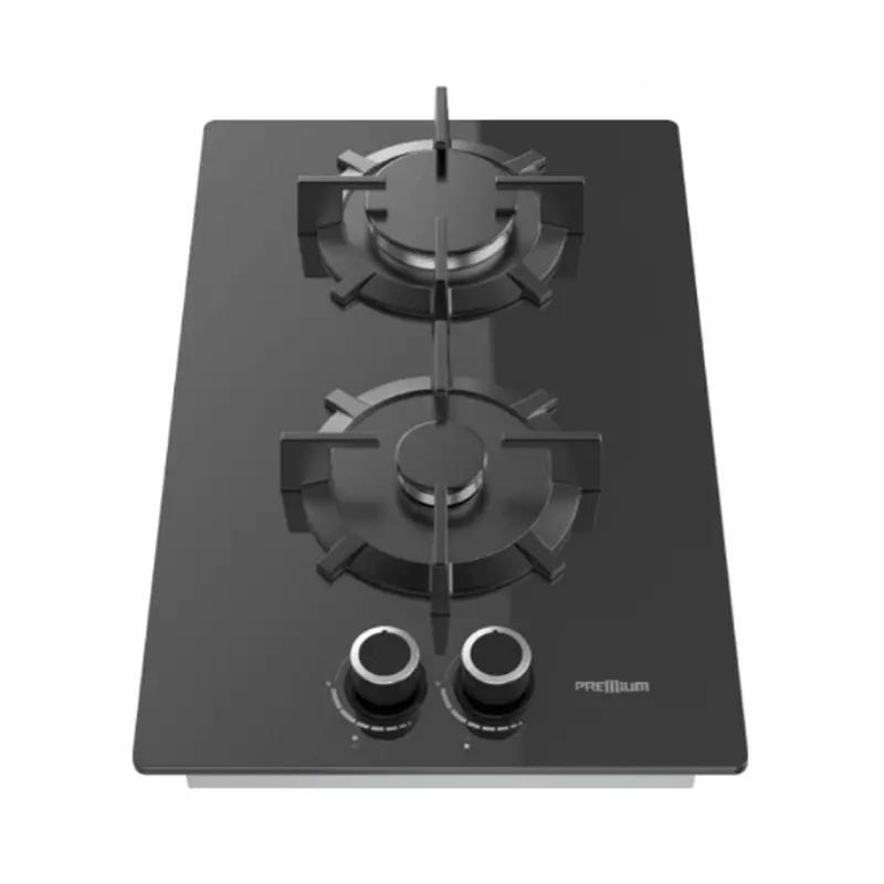 Plaque de Cuisson Premium AP32.BS01 2 Feux 30Cm Noir