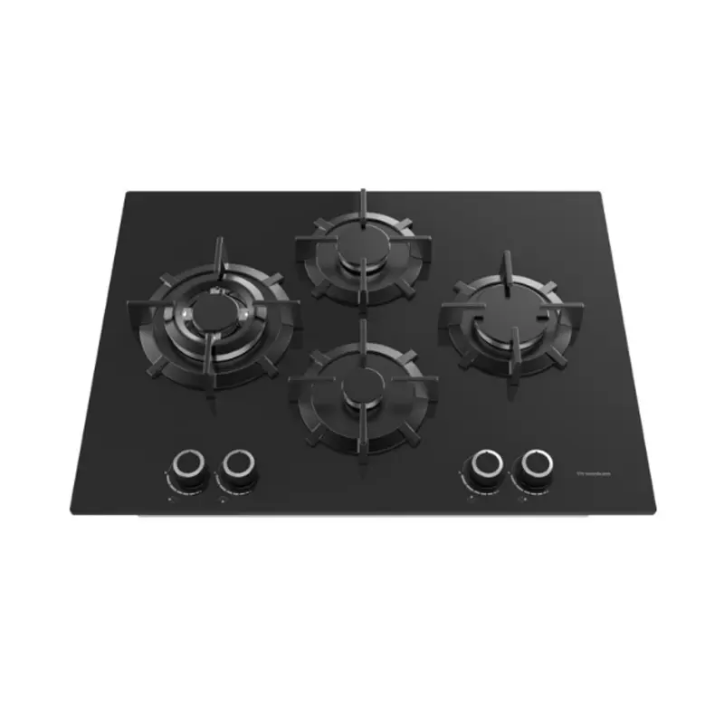 Plaque à Gaz PREMIUM 4 feux 70 cm / Noir / AP741.BS01