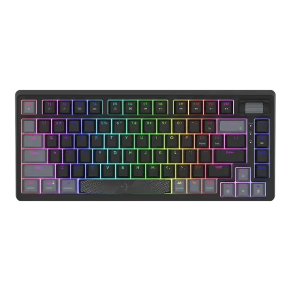 Clavier Gaming Filaire Mécanique AQYRIS ADARA MINI / 100% Anti-Ghosting / RGB / USB-C / Noir