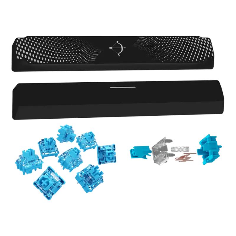 Clavier Gaming Filaire Mécanique AQYRIS ADARA MINI / 100% Anti-Ghosting / RGB / USB-C / Noir