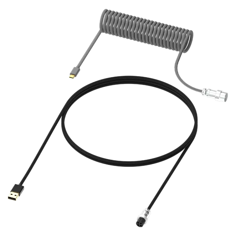 Clavier Gaming Filaire Mécanique AQYRIS ADARA MINI / 100% Anti-Ghosting / RGB / USB-C / Noir