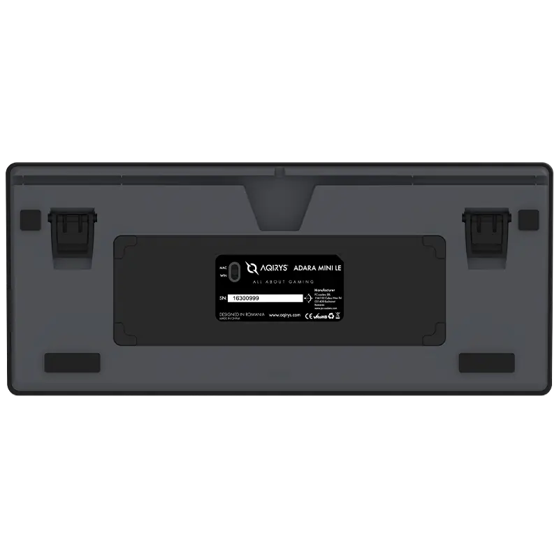 Clavier Gaming Filaire Mécanique AQYRIS ADARA MINI LE / 100% Anti-Ghosting / RGB / USB-C / Noir