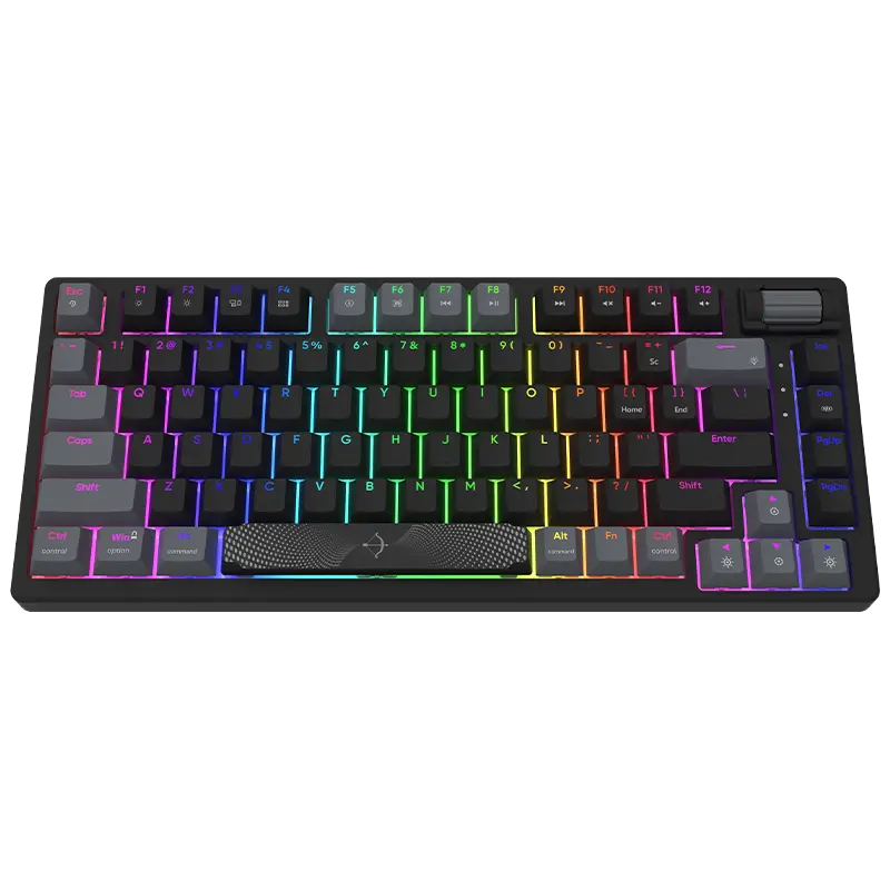 Clavier Gaming Filaire Mécanique AQYRIS ADARA MINI LE / 100% Anti-Ghosting / RGB / USB-C / Noir