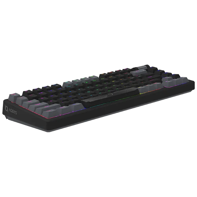 Clavier Gaming Filaire Mécanique AQYRIS ADARA MINI LE / 100% Anti-Ghosting / RGB / USB-C / Noir