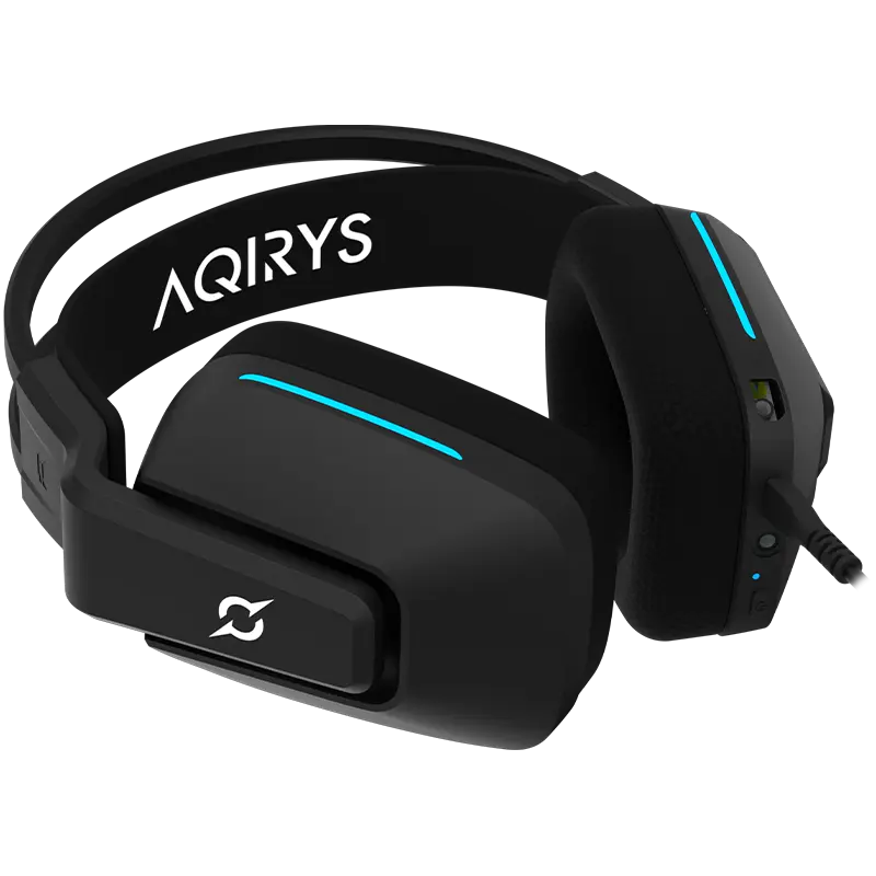 Micro Casque Gamer Filaire AQIRYS ALYA – Noir