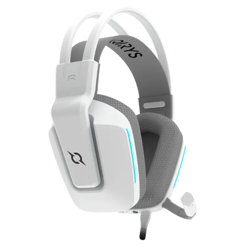 Micro Casque Gamer Filaire AQIRYS ALYA – Blanc