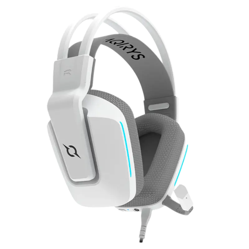 Micro Casque Gamer Filaire AQIRYS ALYA – Blanc