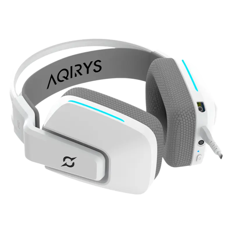 Micro Casque Gamer Filaire AQIRYS ALYA – Blanc