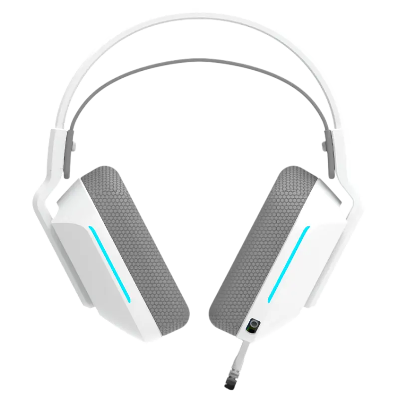 Micro Casque Gamer Filaire AQIRYS ALYA – Blanc