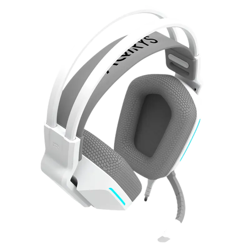 Micro Casque Gamer Filaire AQIRYS ALYA – Blanc