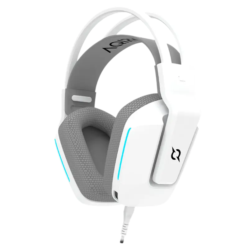 Micro Casque Gamer Filaire AQIRYS ALYA – Blanc