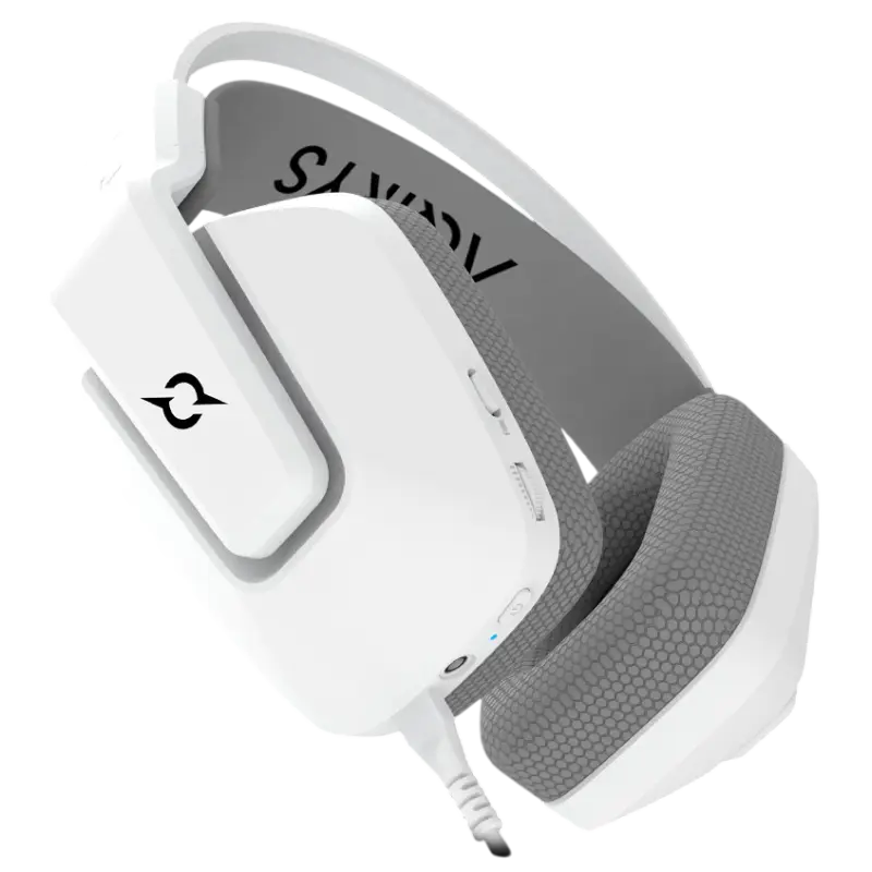 Micro Casque Gamer Filaire AQIRYS ALYA – Blanc