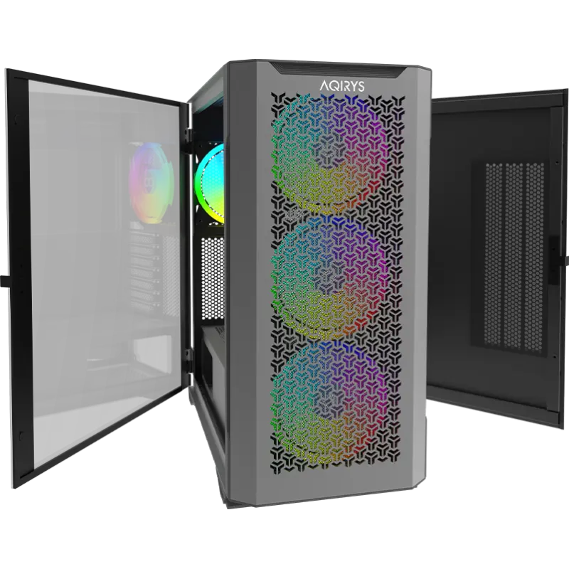 Boitier AQIRYS AQUILLA / Moyen Tour / Black