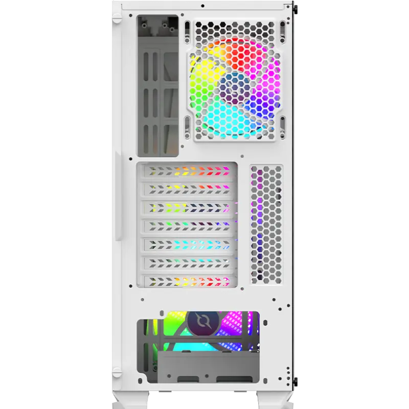 Boîtier Gamer Midi Tour AQIRYS-CANOPUS ARGB / Blanc