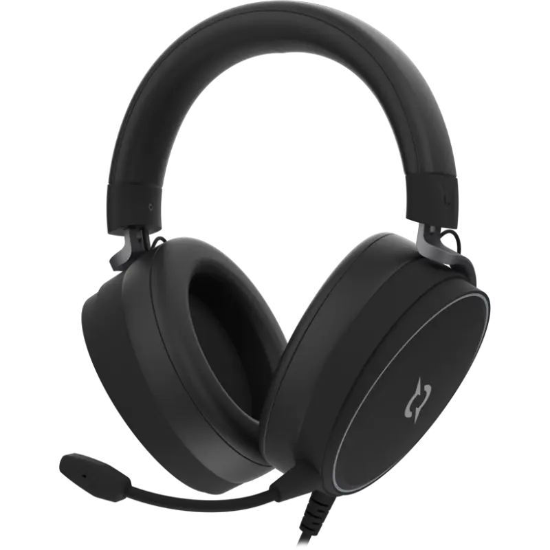Micro Casque Filaire Gamer AQIRYS Sagitta | Noir