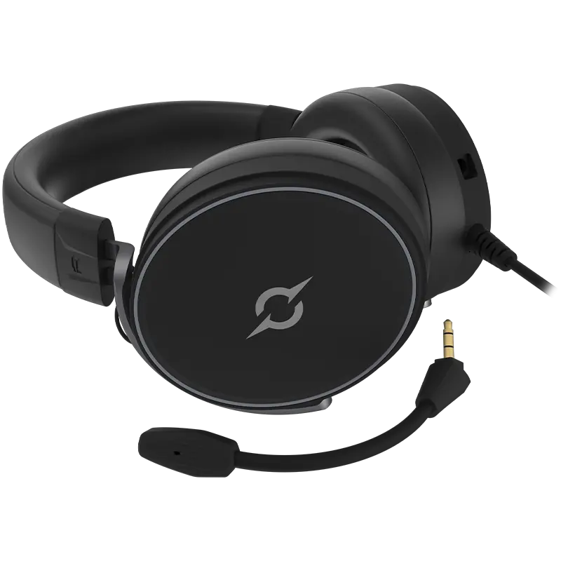 Micro Casque Filaire Gamer AQIRYS Sagitta | Noir