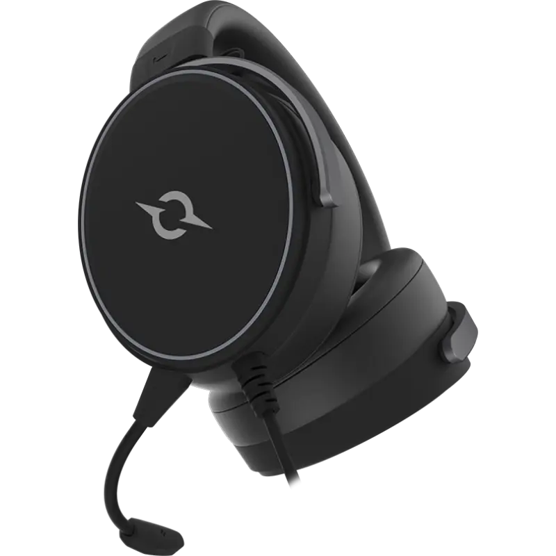 Micro Casque Filaire Gamer AQIRYS Sagitta | Noir