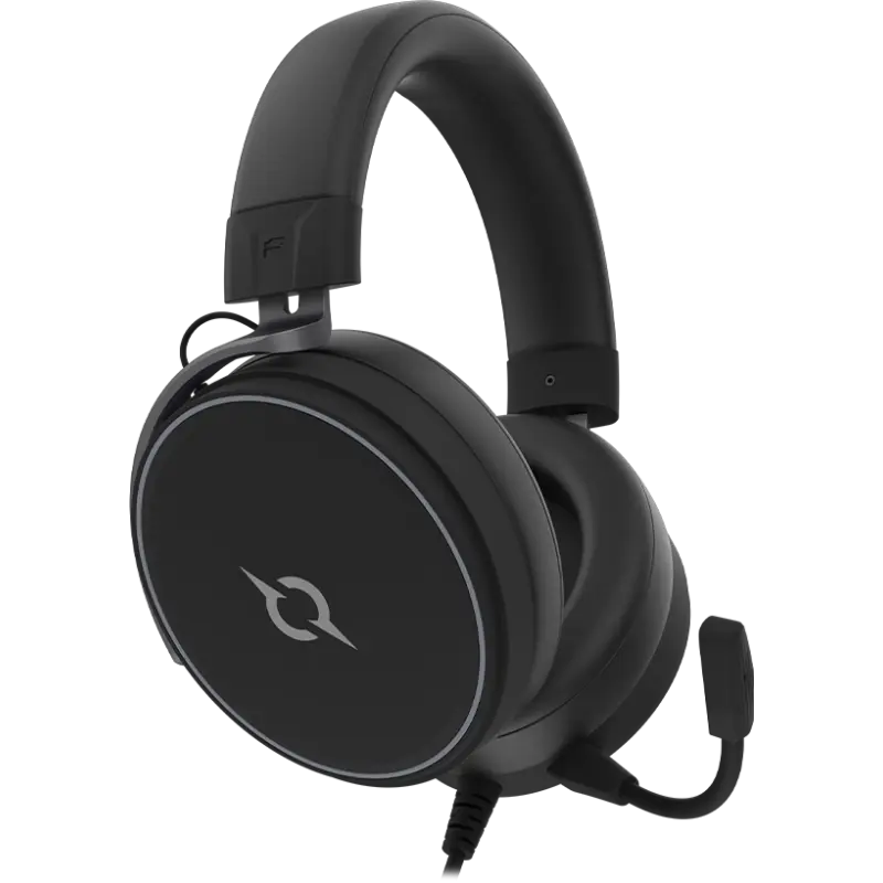 Micro Casque Filaire Gamer AQIRYS Sagitta | Noir