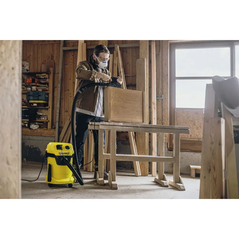 Aspirateur Multifonction KÄRCHER WD3 P-V 1000W – Noir&Jaune