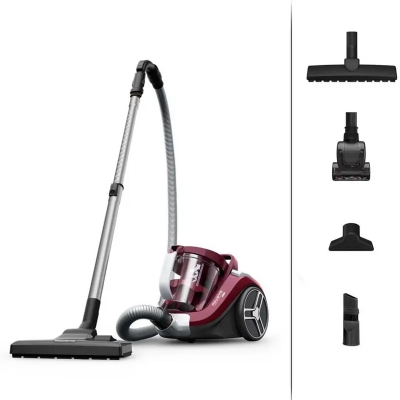 Aspirateur Sans Sac ROWENTA Compact Power XXL 900W – Rouge