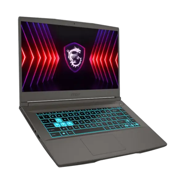 Pc Portable Gamer MSI Thin 15 B13UDX / i7-13620H / RTX 3050 6G / 8 Go / 512 Go SSD / Windows 11 Pro / Gris