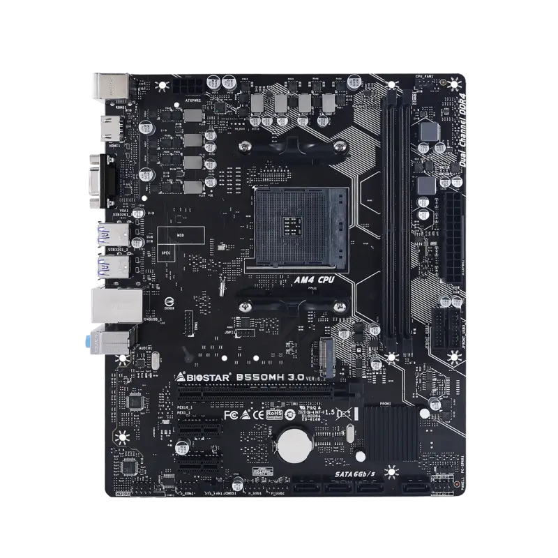 Carte mère Biostar B550MH 3.0 AM4