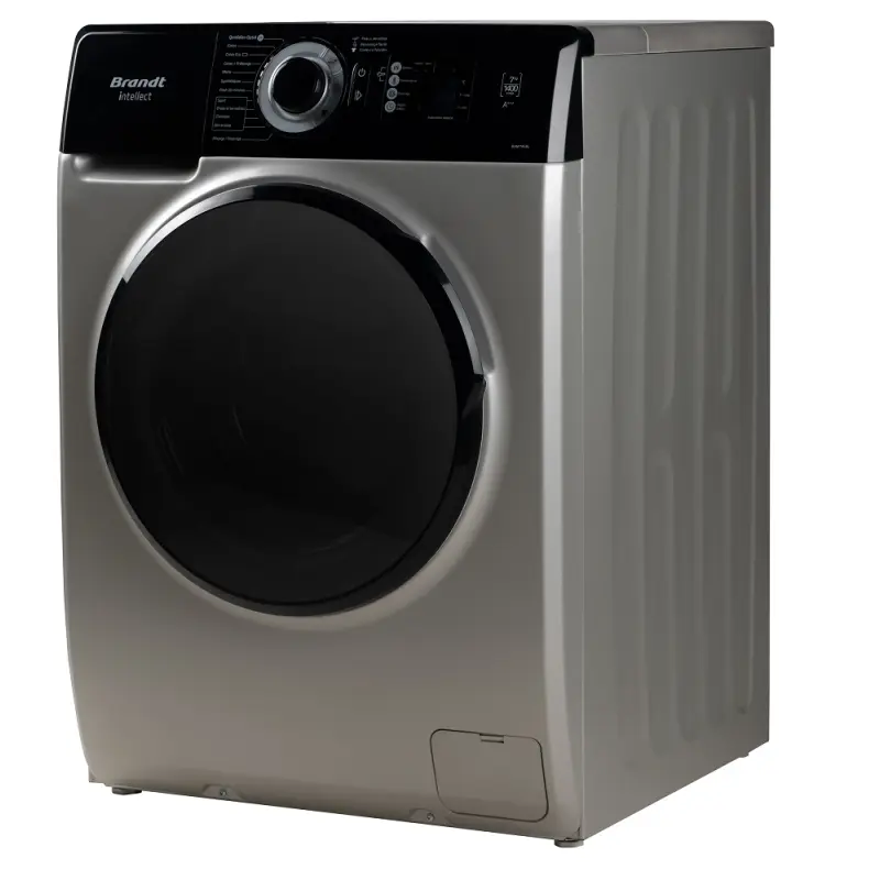 Lave linge Frontale Brandt BAM74SBL 7Kg / Silver / édition noir