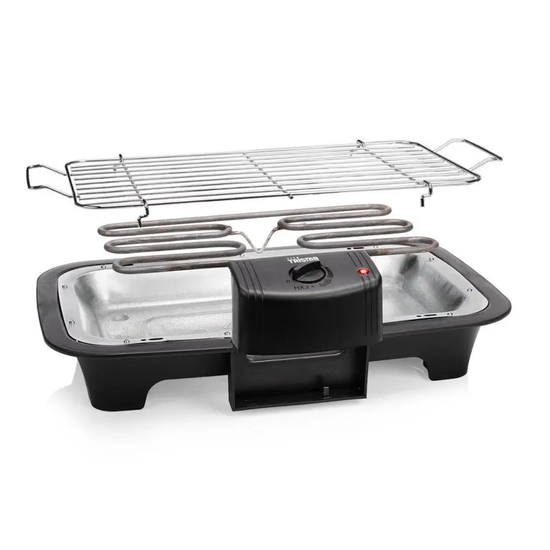 Barbecue Électrique TRISTAR / 2000W / Noir