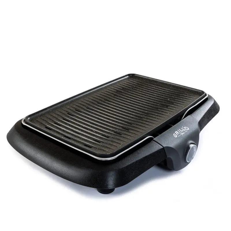 Barbecue Plancha électrique GRILL&rsquo;O GR573 2000W / Noir