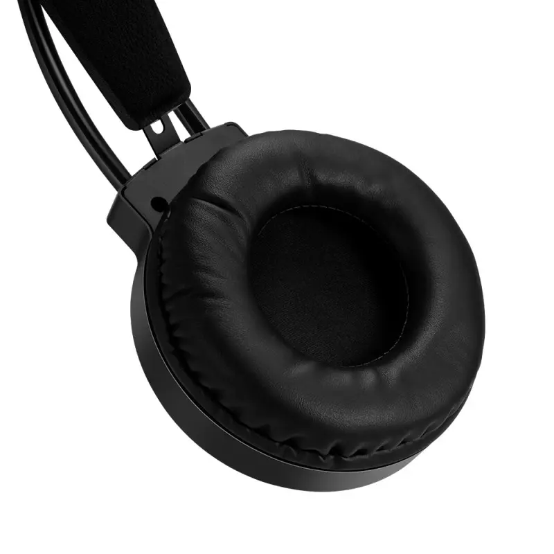 Micro Casque Gamer Filaire T-WOLF H130 RGB – Noir