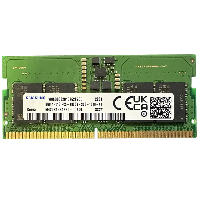 BARRETTE MEMOIRE Samsung SODIMM 8G 4800MHZ tray