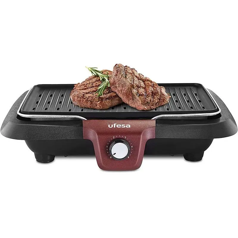 Barbecue Électrique UFESA BB7650 / Noir / 2000W