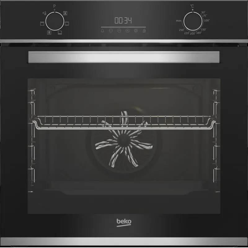 Four encastrable Beko BBIE13300XD 6 Fonctions avec Afficheur 60 cm / 72 L / Noir