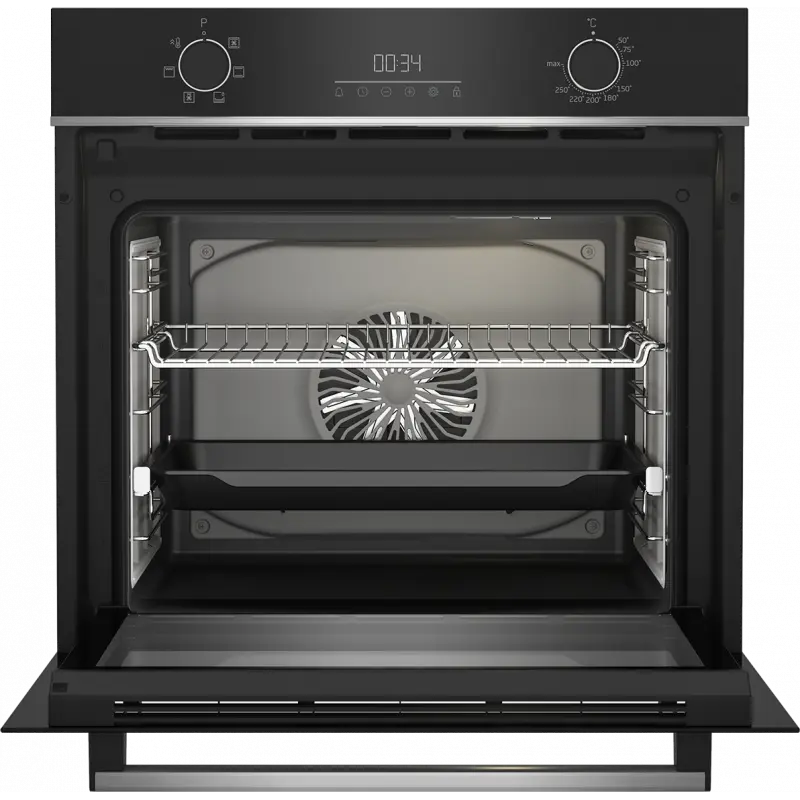 Four encastrable Beko 6 Fonctions avec Afficheur 60 cm / 72 L / Noir