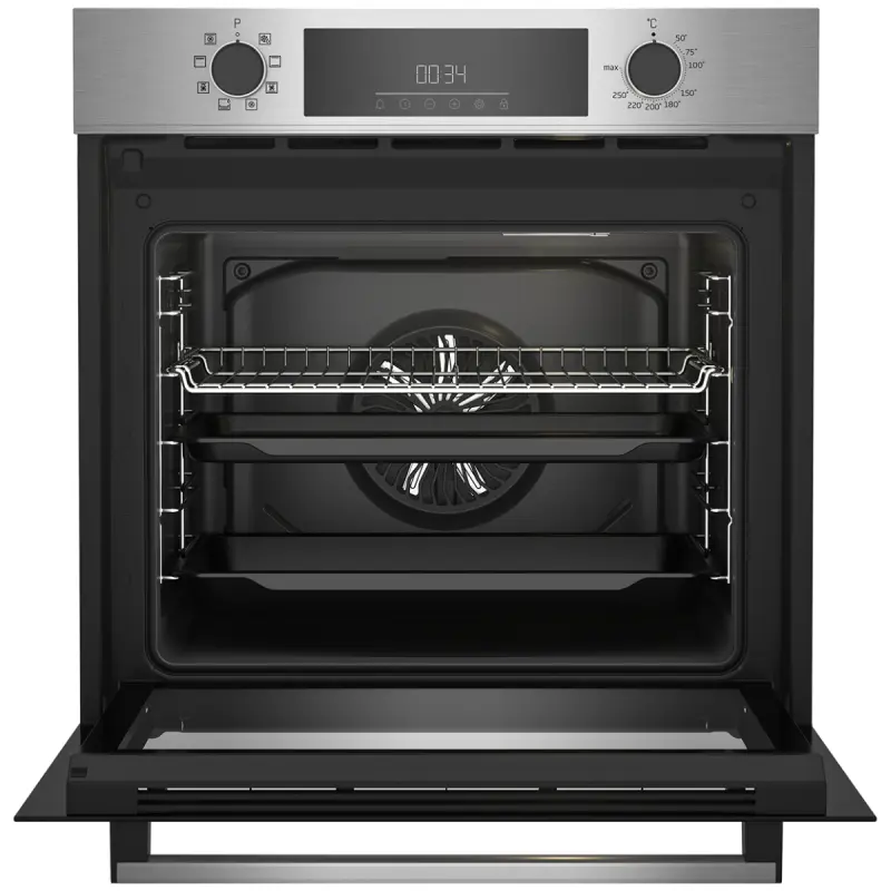 Four Encastrable Electrique Multifonctionnel Beko / 60 Cm / 72 L / 2600 W / Noir