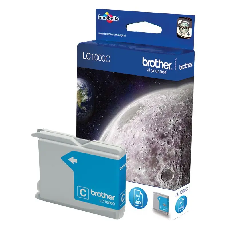 Cartouche Jet d&rsquo;encre Originale Brother LC1000C / Cyan