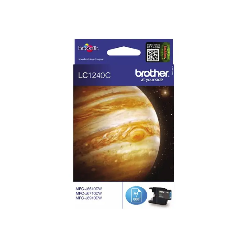 Cartouche Jet d&rsquo;encre Originale Brother LC1240C / Cyan