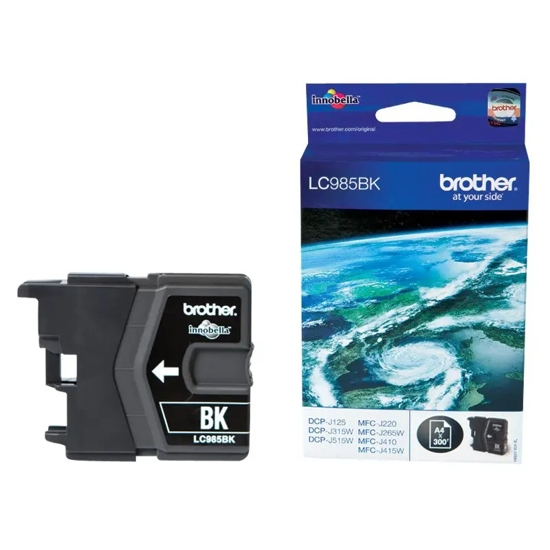 Cartouche Jet d&rsquo;encre Originale Brother LC985BK / Noir