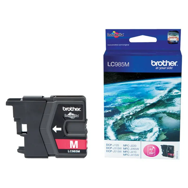 Cartouche Jet d&rsquo;encre Originale Brother LC985M / Magenta