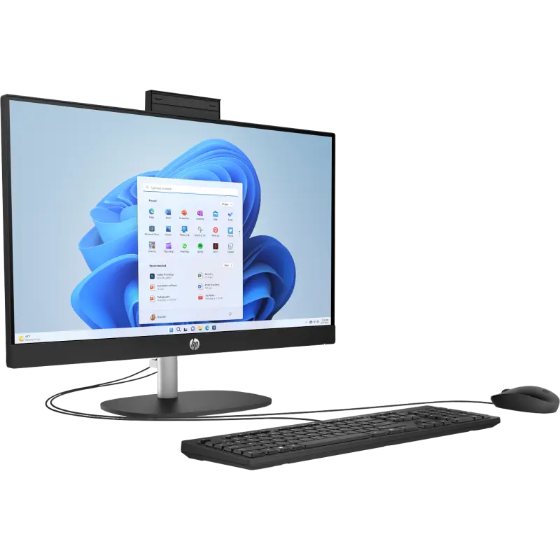 PC de Bureau All-in-One HP 24-cr2006nk / Ultra 5 225U / 16 Go / 512 Go SSD / Noir