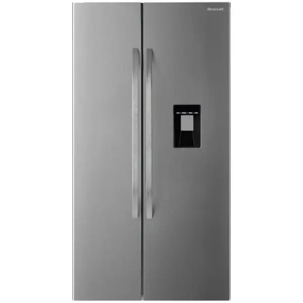 Réfrigérateur BRANDT No Frost SIDE by SIDE 529 Litres / Inox