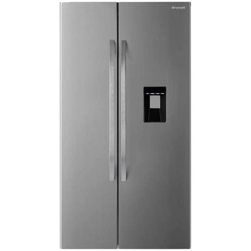 Réfrigérateur BRANDT No Frost SIDE by SIDE 529 Litres / Inox