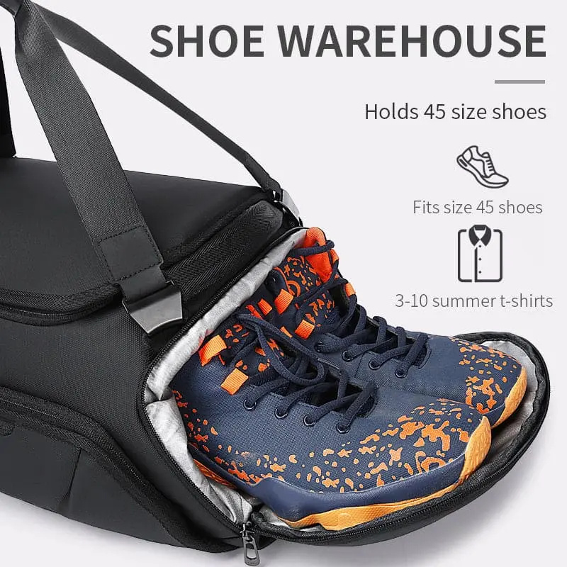 SAC DE SPORT BANGE BG072 / NOIR